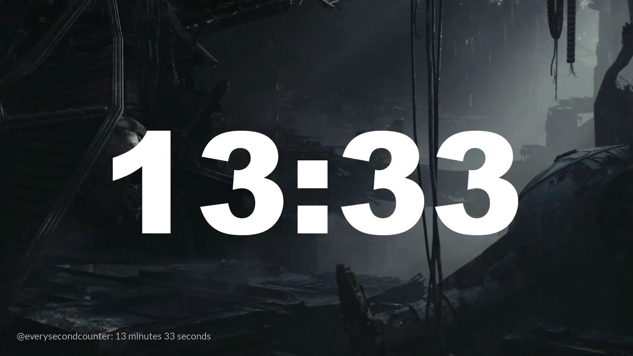 13 minutes 33 seconds [813 secs] clock timer countdown || Alarm Focus ...