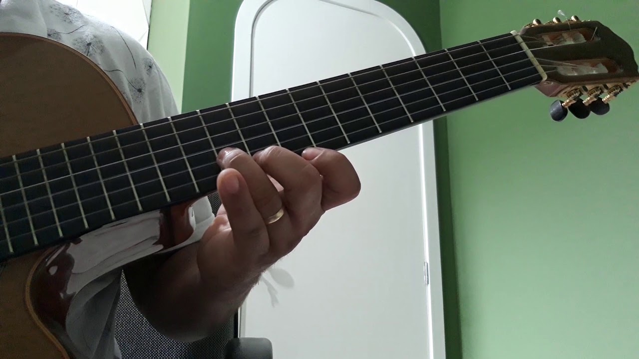 adeus Mariana video aula introdução violão tom D