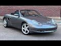 Video overview. 2002 Porsche Boxster 5sp manual for sale.