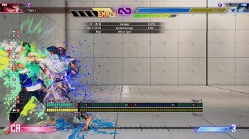 SF6 Ryu Combo (6790 High Damage) Optimal.