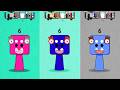 OH WOW !! I Made Sprunki Four, Five, Six From Numberblocks #sprunki #numberblocks #incredibox