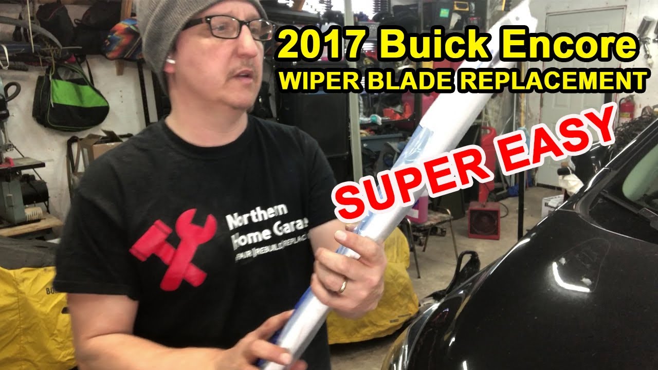 Changing a wiper blade on a 2017 Buick Encore YouTube
