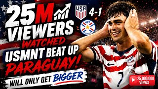 Millions watch and love USMNT!?