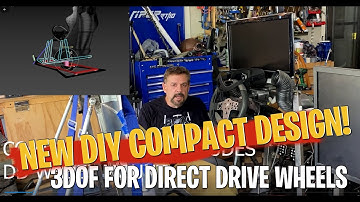 NEW DIY 3DOF COMPACT MOTION SIMULATOR - 12V ARDUINO IBT-2  TRACTION LOSS DO IT YOURSELF Episode 1