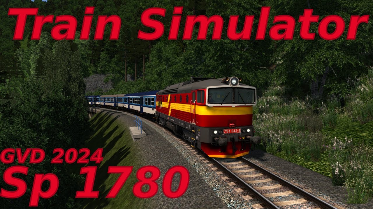 Train Simulator l Sp 1780 Tišnov - Nedvědice