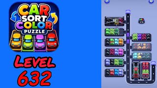 Car Sort Color Puzzle Level 632 Walkthrough
