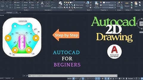 Autocad 2d drawing Practice || Autocad for beginners || Autocad tutorials || Abcad world 