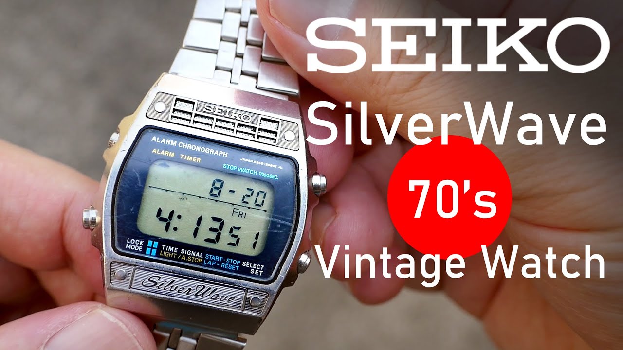 RETIZM / Seiko / 1979 / SilverWave / Digital / A259 5090 - YouTube