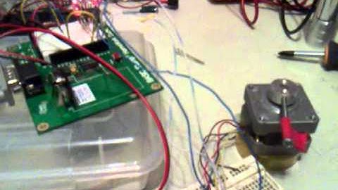 Simple Basic Stamp Stepper motor controler