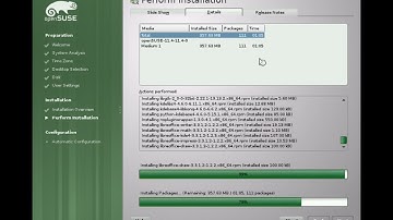 openSUSE 11.4 installation