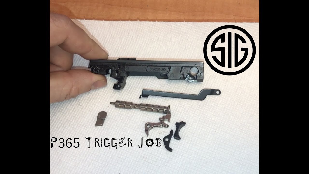 Reassembly Of Sig Sauer P365