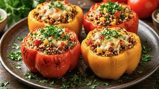 I Could Eat These Stuffed Peppers Every Week… Everyone Asks for More