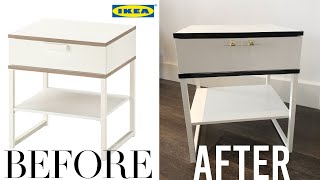 IKEA HACK | TRYSIL BEDSIDE TABLE DIY - TABLE MAKEOVER