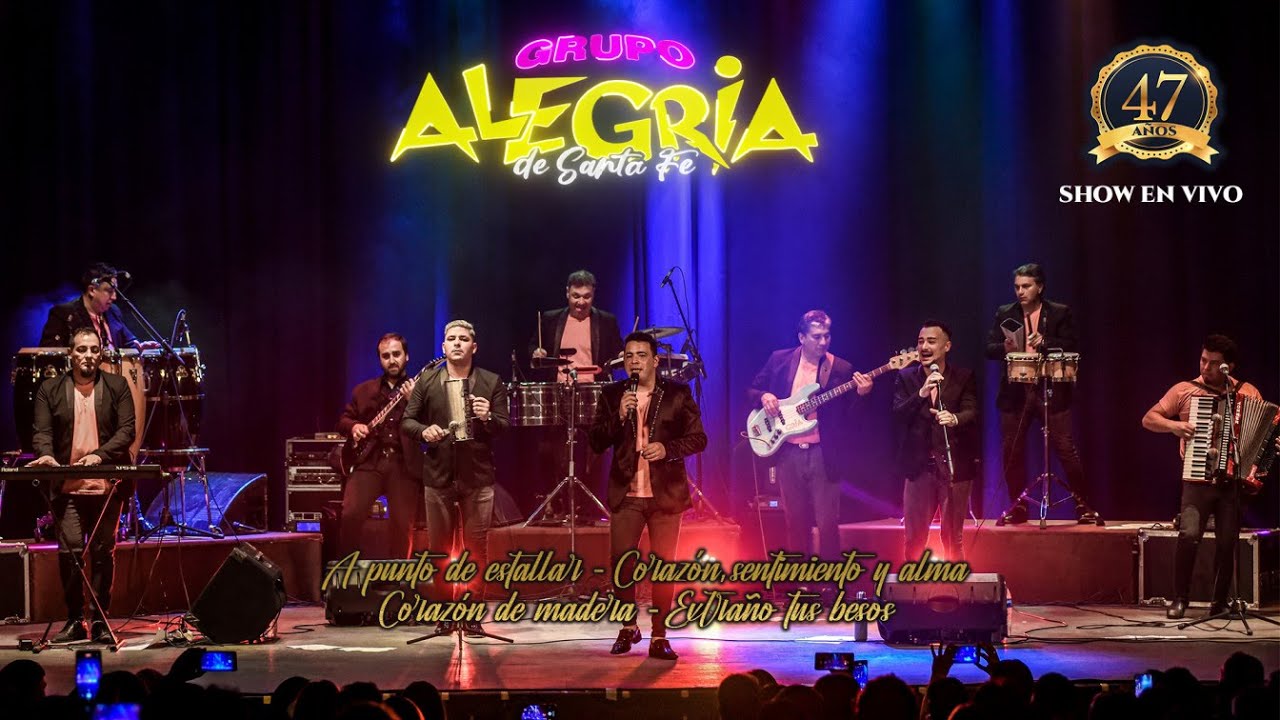 Grupo Alegria - Enganchados 1 en VIVO - Show 47 Años