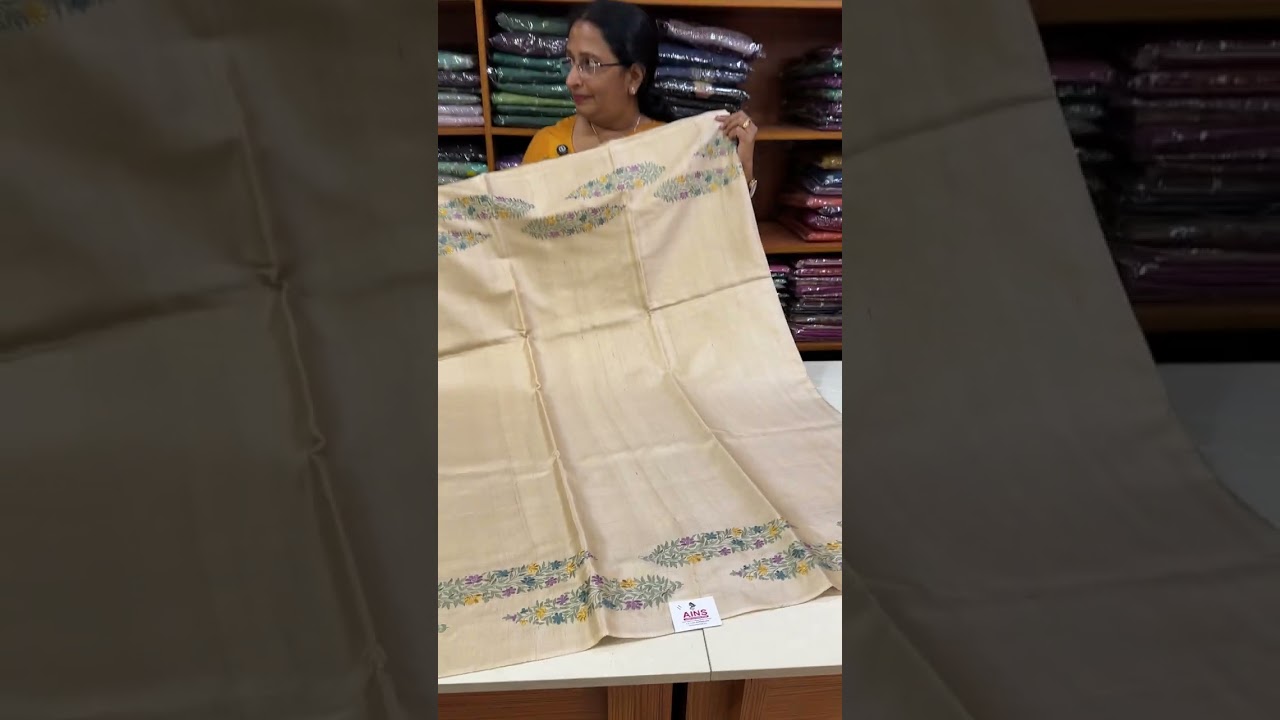 Pure Desi Tussar Sarees Collections- WhatsApp to order 9074244276