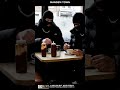 Mandem in balaclavas spotted having tea and biscuits in the local café like it's perfectly normal...
