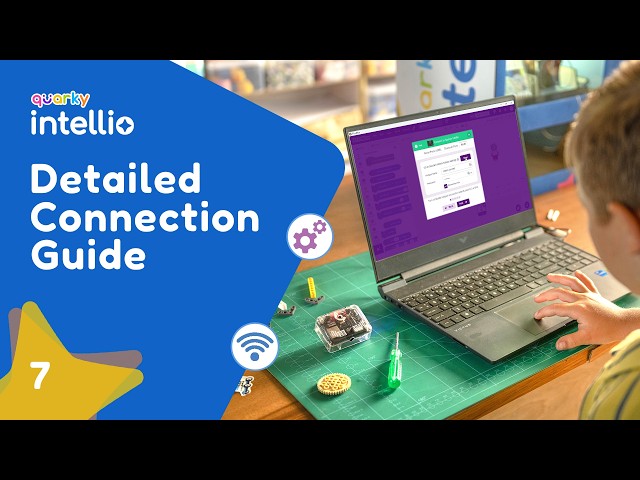 Thumbnail for Ep07: Quarky Intellio Connection Guide | Troubleshoot | PictoBlox