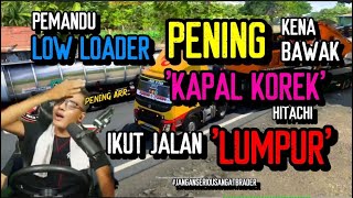 VOLVO FMX KYE LOWLOADER NAZRI TAN ,MUATAN 'KAPAL KOREK' LALU JALAN LUMPUR DI EURO TRUCK SIMULATOR 2! screenshot 3