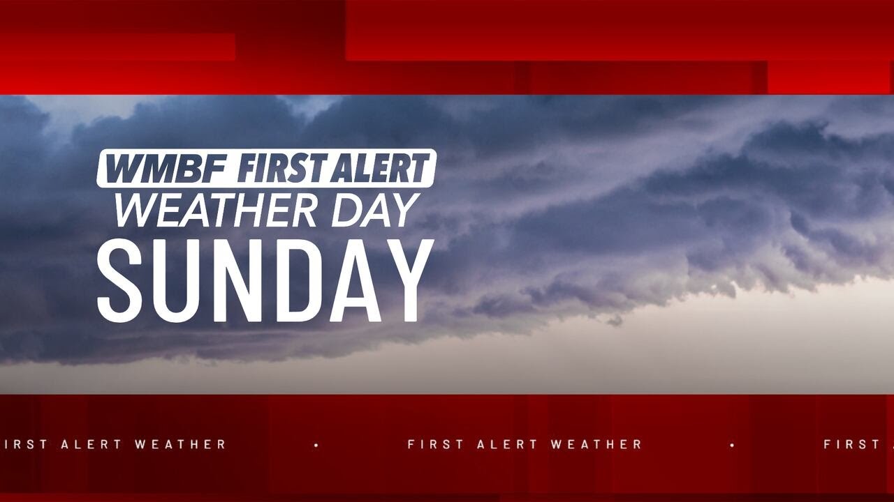 FIRST ALERT WEATHER DAY: A few strong storms expected Sunday - YouTube