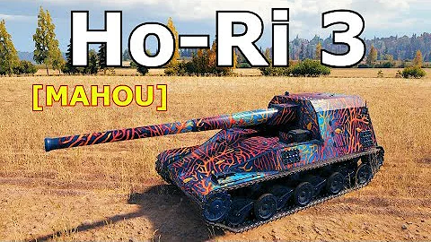 World of Tanks Ho-Ri 3 - 3 Kills 10,6K Damage