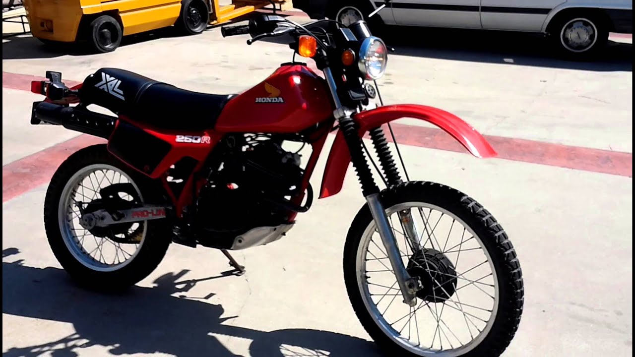 19 Honda Xl250r Youtube