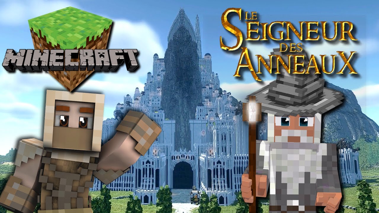 Le Monde du SEIGNEUR DES ANNEAUX sur MINECRAFT - YouTube