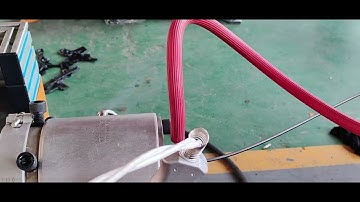 fast speed PE single wall corrugated pipe production line