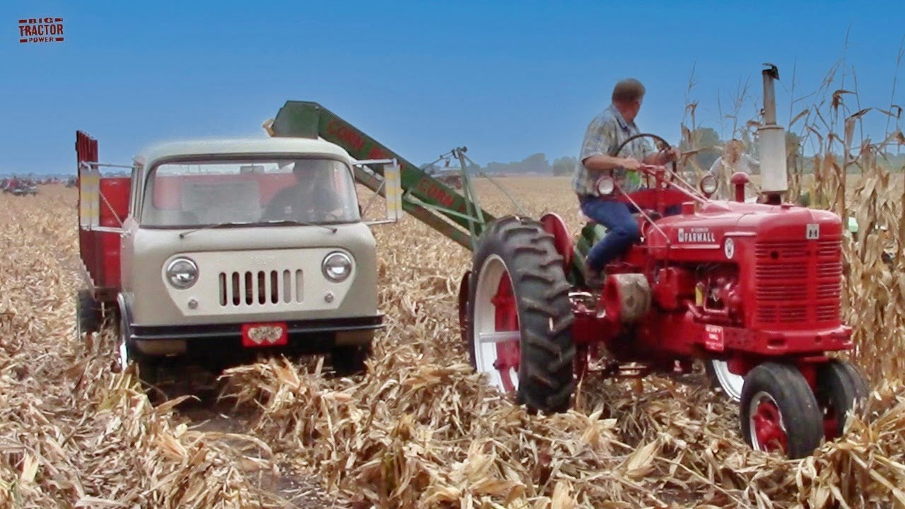 CORN HARVESTING at the Half Century of Progress Show