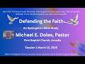 Defending the Faith Small Groups Study Session 1 . Please SUBSCRIBE and LIKE.