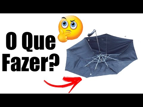 Vídeo: O Que Fazer Com Um Velho Guarda-chuva