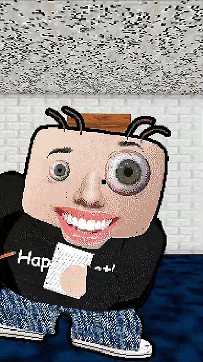 Baldi Checks Mathew's Homework [Incorrect answers] #shortvideo #shorts #short