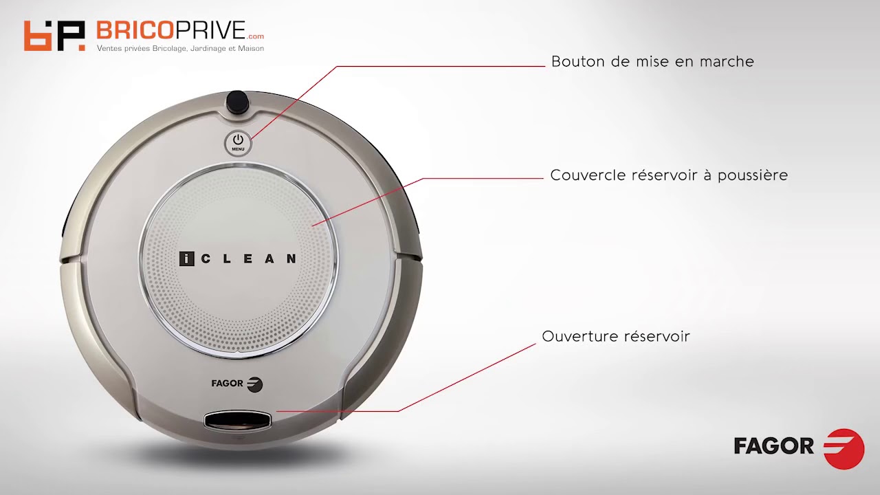 Aspirateur robot de FAGOR - YouTube