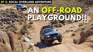 Overlanding the Alabama Hills  An Amusement Park for OffRoaders! EP2: SoCal Overland Adventure