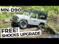 MN Models D90 Easy Shocks Upgrade Land Rover RC Crawler - Pen Spring Mod