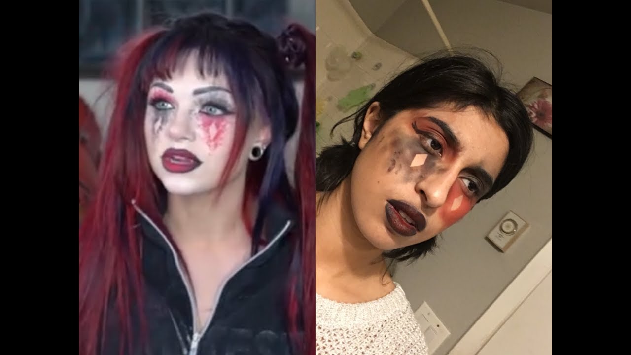 I Tried Following A Glam Gore Makeup Tutorial YouTube