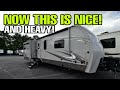 HUGE, HEAVY and TALL Luxury Travel Trailer from Jayco!
