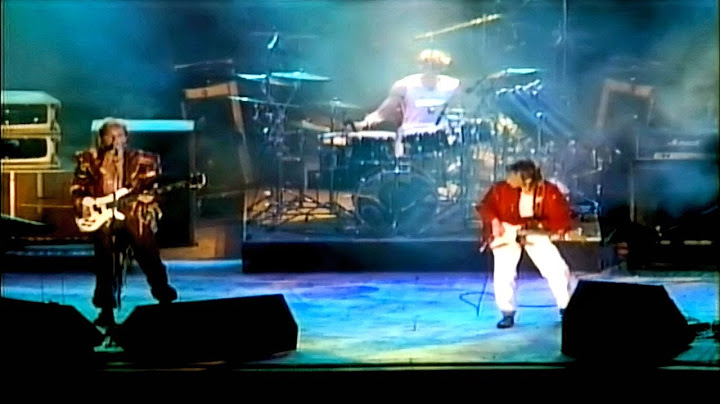King of Pain Live version - Live performance video thumbnail