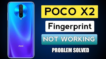 poco x2 fingerprint lock not working problem solved | poco fingerprint not working - Ayanofficial