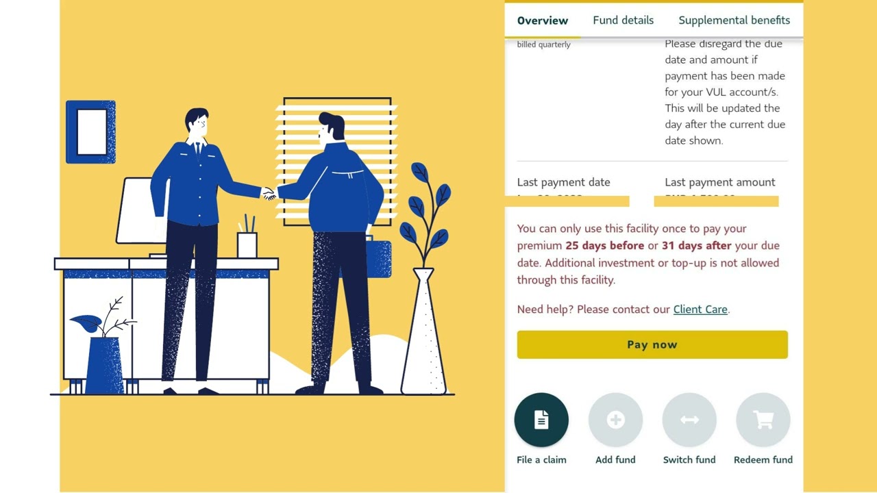 How to use your Sun Life Client App