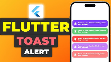 Flutter Toast Message Tutorial | Popup Messages Flutter Guide