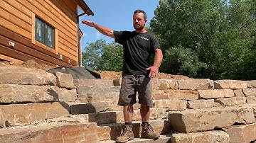 Outcropping Retaining Walls Grand Rapids MI