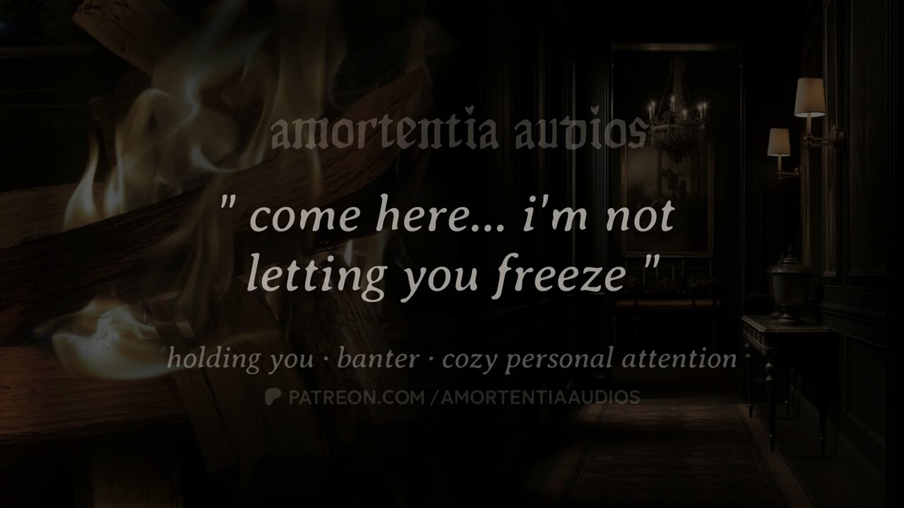 Snowed In With Your Roommate | Witty Banter | Couch Cuddles and Hot Cocoa | Reassurance