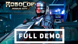 RoboCop Rogue City Demo Full Gameplay Walkthrough @TheGreyBeardGamer