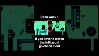 Deco week 1 (School is coming)