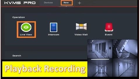 how to playback recording in kvms pro ! CP Plus
