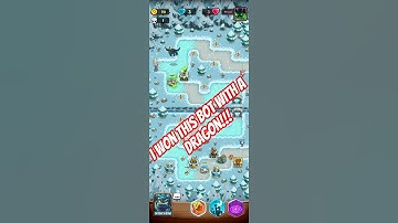 I WON THIS BOT WITH DRAGON!!! (15)🔥😱💥 #shorts #gameplay #walkthrough #kingdomrush #mobilegaming