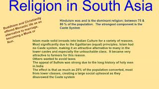 Topic 1 3 developments in South and Southeast Asia