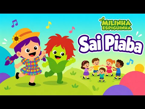 Sai Piaba 🐟 | Kids' Songs for Children | Popular Brazilian Folk Song