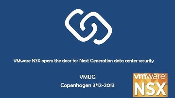 Conference 2013: VMware NSX Opens the Door for Next Generation Data Center Security