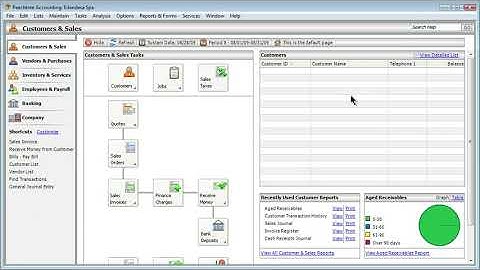 7.1 Peachtree - Customers & Sales (Sales Defaults & Sales Tax)